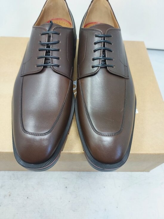 CHRISTIAN LOUBOUTIN Brown Davisol Leather Derby Shoe main image 10